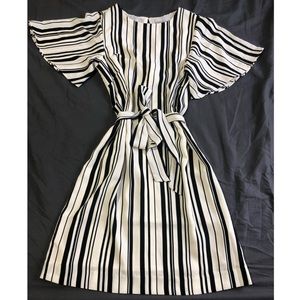 H&M stripped mini dress 👗